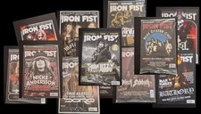 Iron Fist Magazine (UK) Issues 1 -24. Heavy Thrash Death Metal.