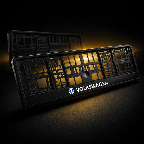 Volkswagen number plate - vw,