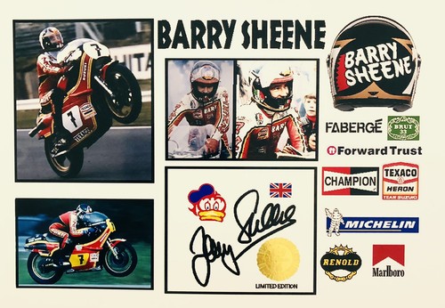 Barry sheene photo display - barry,