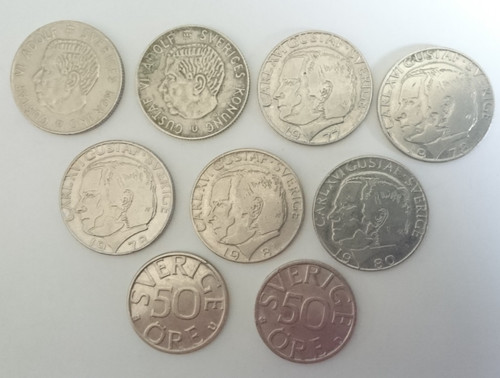 Sweden coins krone 2 - ,