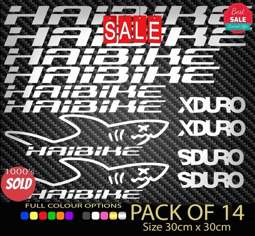 Fits haibike vinyl decal - fits,