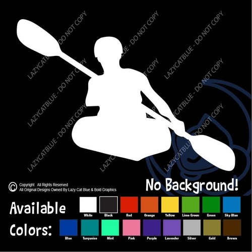 Kayak decal sticker kayaking - kayak,