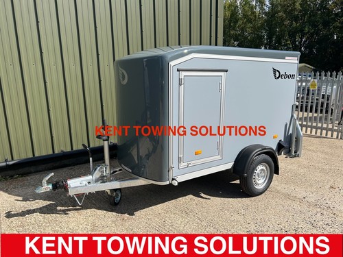 New debon c255 box trailer - new, van
