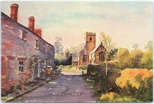 Artistic Vintage Postcard St Mary Magdalene Tingewick England