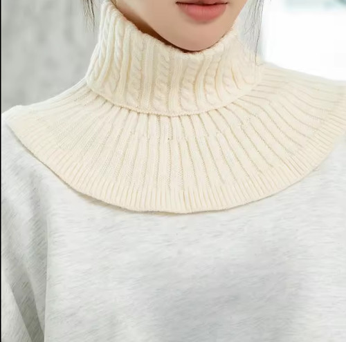 Winter detachable knitted fake - detachable,