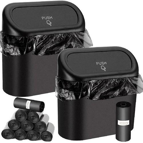 Mini trash bin - trash, car