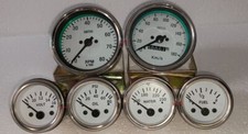 Smiths Replica Kit- Elec Temp + Oil + Fuel + Volt Gauge+Speedo +Tacho 85 mm