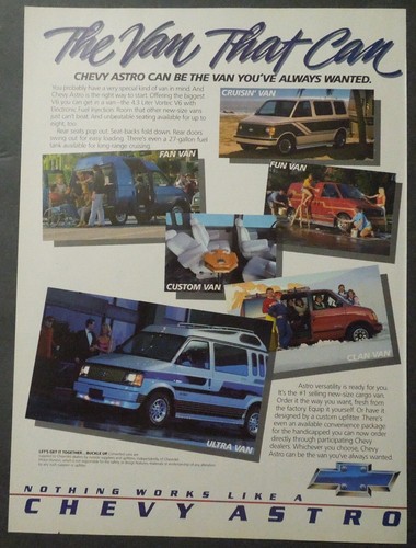 1986 chevy astro van - astro, magazine
