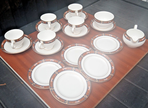 Wedgwood chippendale bone - wedgwood,