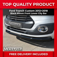 FITS FORD TRANSIT CUSTOM BLACK