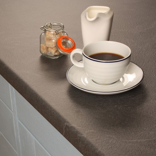 Slate laminate kitchen - slate,