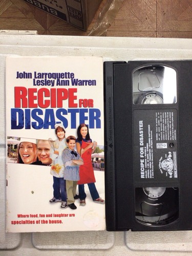 Recipe for disaster vhs - recipe,