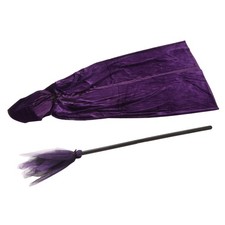 Purple Wizard Hooded Cloak