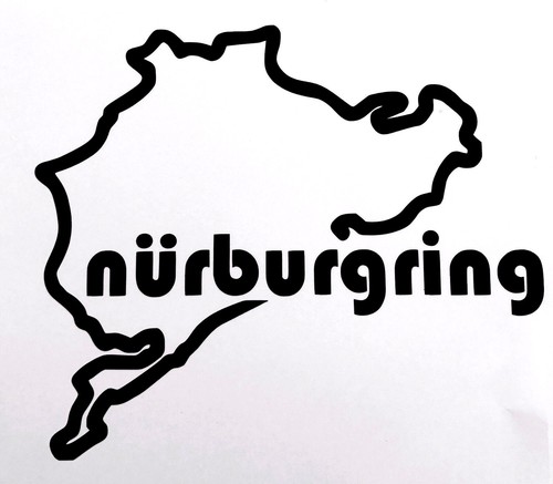 Nurburgring sticker race - nurburgring, sticker,