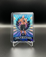 2022 Panini Revolution WWE Brock Lesnar Sunburst /99 Supernova