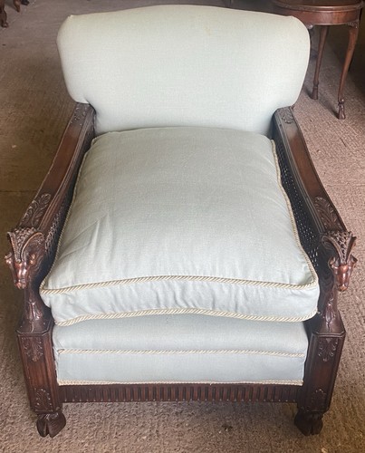Mahogany double bergere - mahogany,