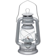 MFH Storm Paraffin Tilly Lamp Lantern 28cm Zinc Grey