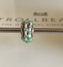 Trollbeads Unique Green Bumpy Bead