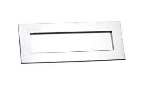 Victorian letter plate satin - letter,