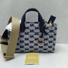 Michael Kors GiGi Navy Canvas