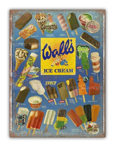 Retro walls ice cream style - retro,