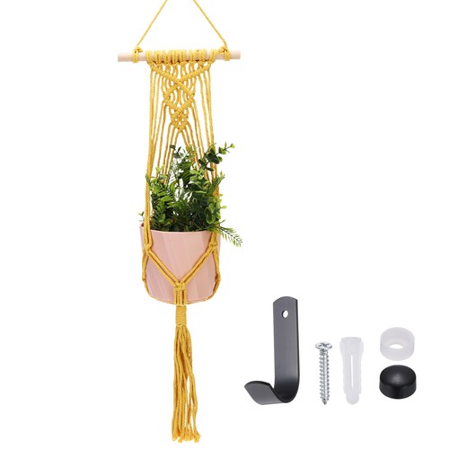 Macrame plant hanger in - macrame, hanger,