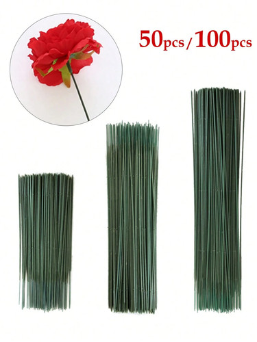 50pcs artificial flower - 50pcs, stems