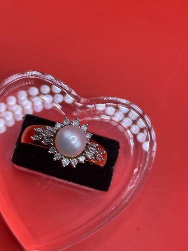 Stunning carat pearl and - stunning,