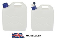 5 9.5 25L Litre Clear Plastic Jerry Can Bottle Water Container With Tamper Caps