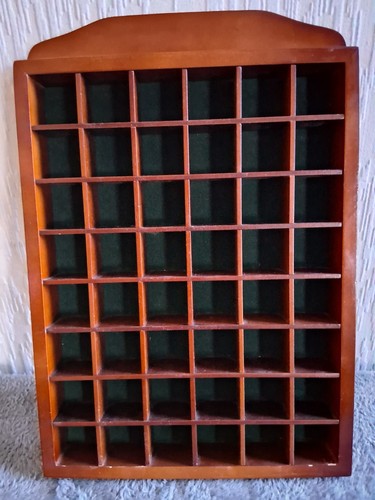 Wooden thimble display - wooden,