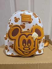 Disney Parks Mickey Waffle Loungefly Rare backpack
