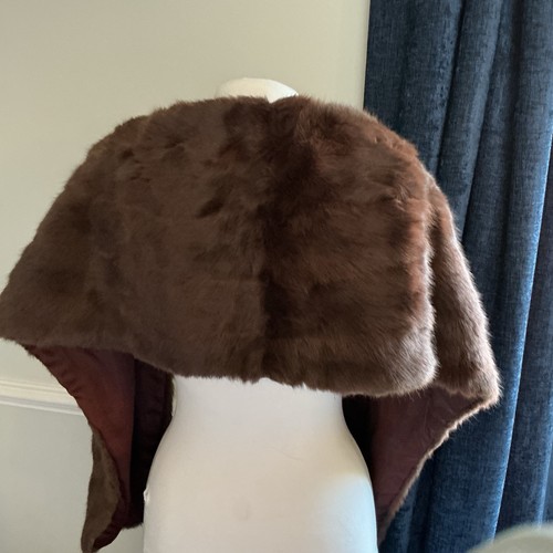 Vintage fur cape - , mink