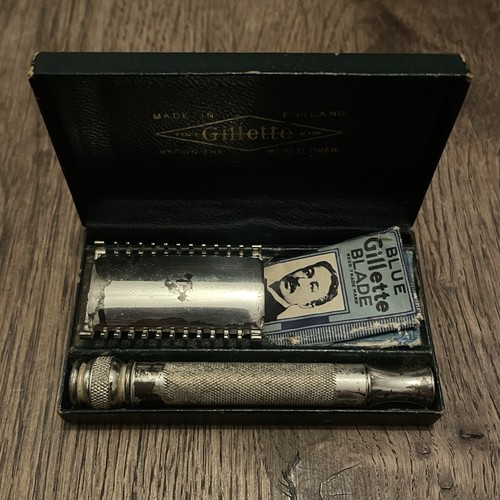 Vintage gillette safety - vintage,