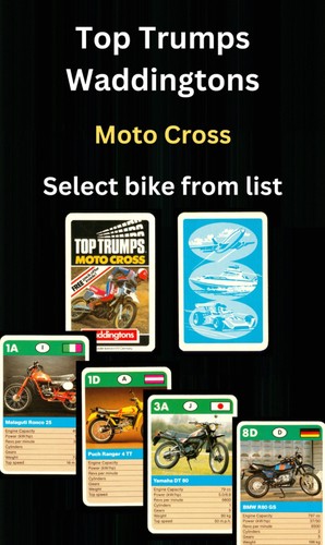 Motor cross single info - motor, card