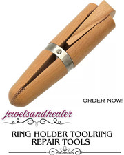 Ring Holder Tool Wooden Clamp