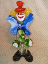 Vintage Murano Art Glass Clown