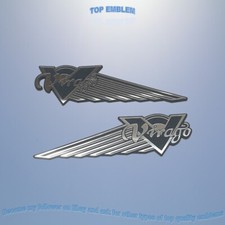 YAMAHA VIRAGO 155x45mm emblem badge replacament logo decal sticker aufkleber