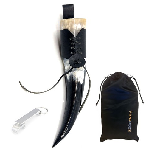 Viking drinking horn beer - viking,