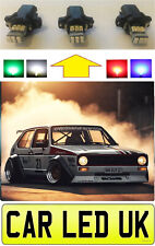 MK1 Golf GTI Cabrio ✅ 7 x LED Dashboard Speedo Heater Switch Kit Upgrade Bulbs ✅