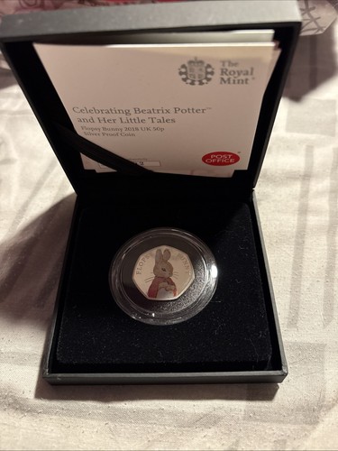2018 flopsy bunny silver proof - flopsy,