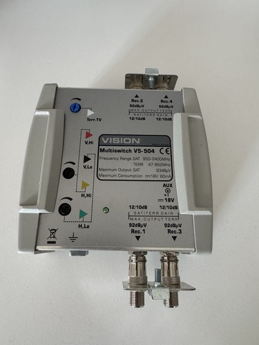 Multiswitch 504 satelite - multiswitch, v5-504