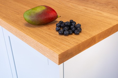 Prime oak full stave worktop - stave,