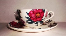 Spode , Flowers of the Month, MAY, Breakfast Cup & Saucer.