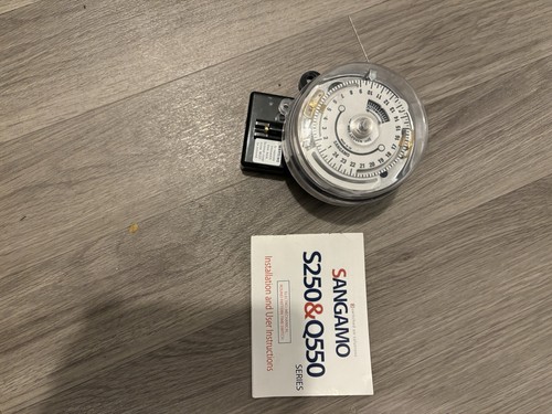 Sangamo time clock - clock,
