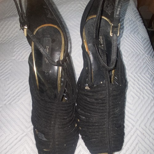 Zara women black gold - zara, women’s
