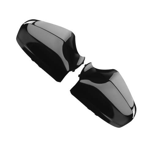 Pair gloss black door mirror - gloss,