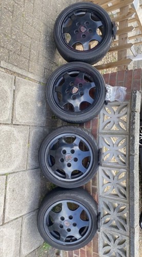 Porsche d90 wheels alloys set - alloys,