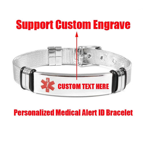 Medical alert custom - id,