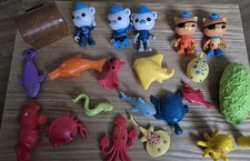 Octonauts Treasure Chest, Figures & Sea Creatures Bundle Octopod
