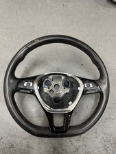 2015 VOLKSWAGEN GOLF MK7 FLAT BOTTOM STEERING WHEEL WITH CONTROLS 5G0 419 091